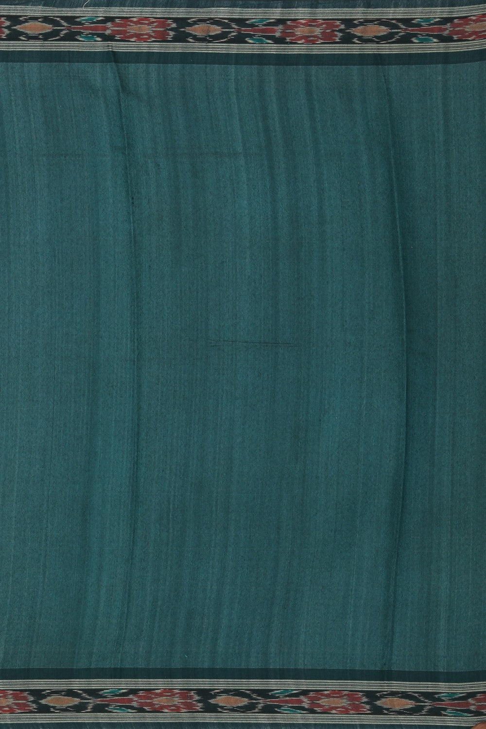 Image of Kalamkari Hand-Painted Tussar Silk Saree